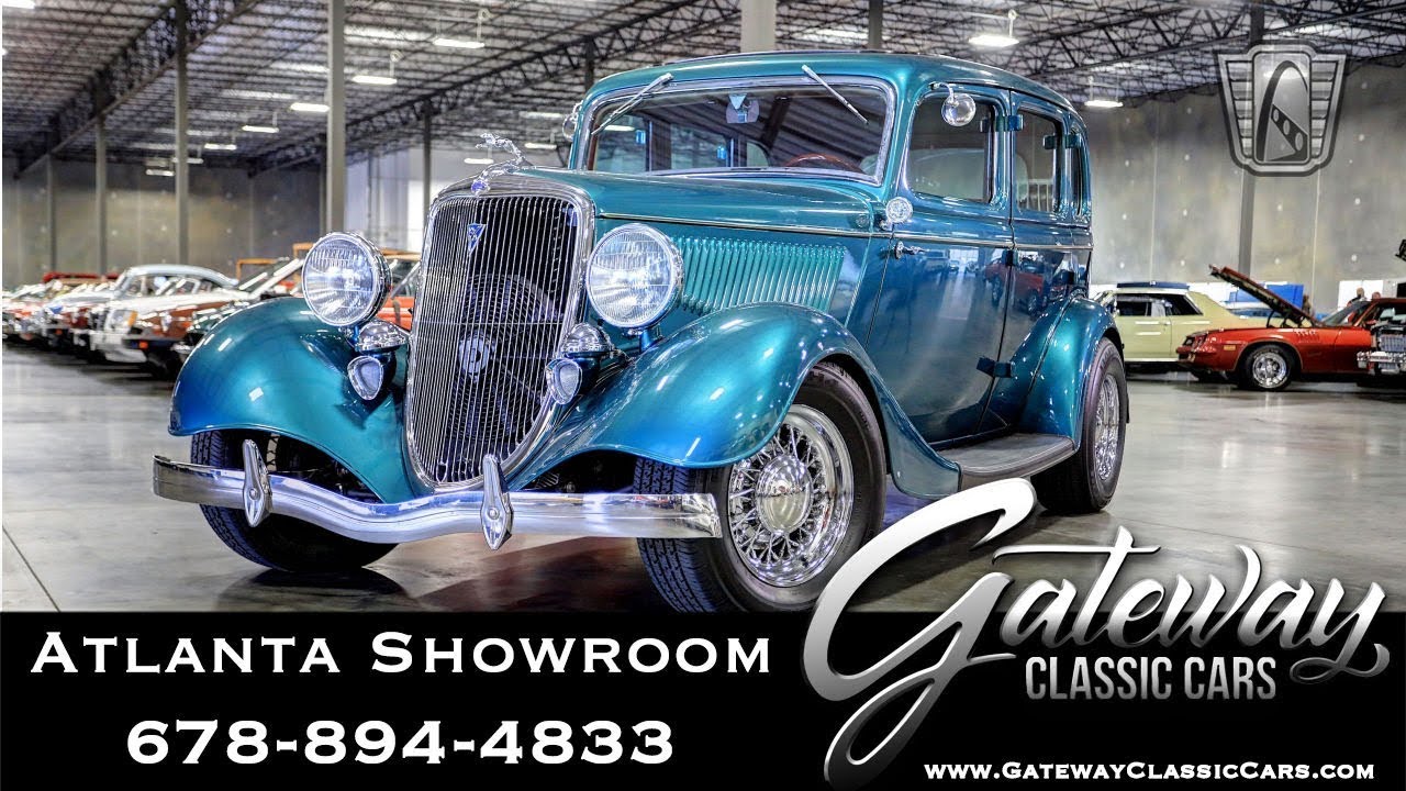 1934 Ford Sedan - Gateway Classic Cars of Atlanta #988