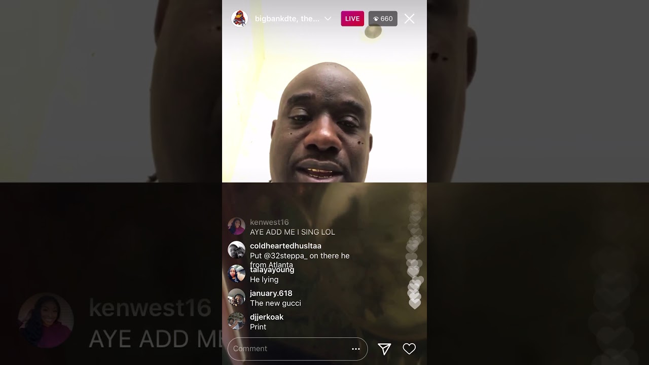 Bigbankdte funny ig live with fake zone 6 gangsta 🔥🔥😂😂😂 must see .