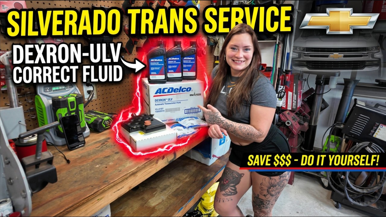Silverado Transmission DRAIN and FILL / FILTER Replacement