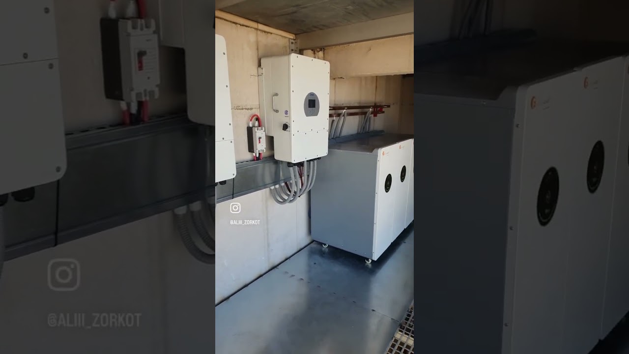 2 inverter deye 12kw in parallel with 4 felicity battery 15kw #deye #solarsystem #inverter #battery