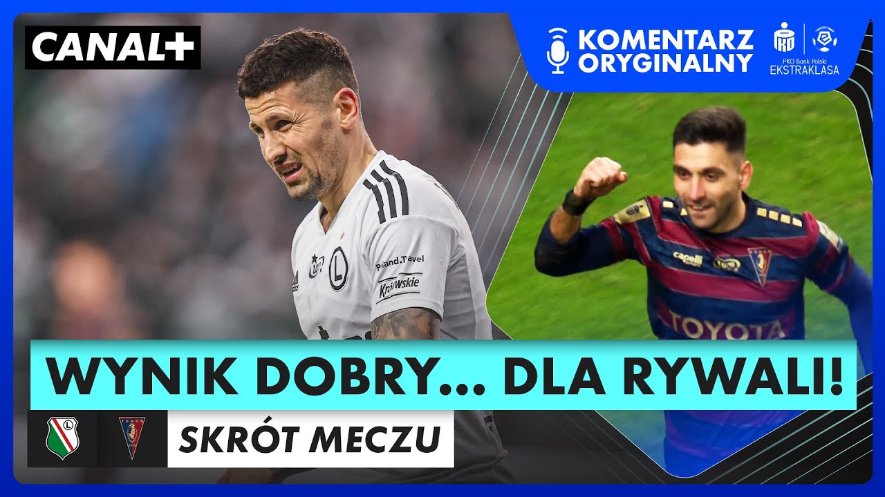 LEGIA ZAWODZI, POGOŃ NADAL BEZ PORAŻKI! LEGIA - POGOŃ, SKRÓT MECZU