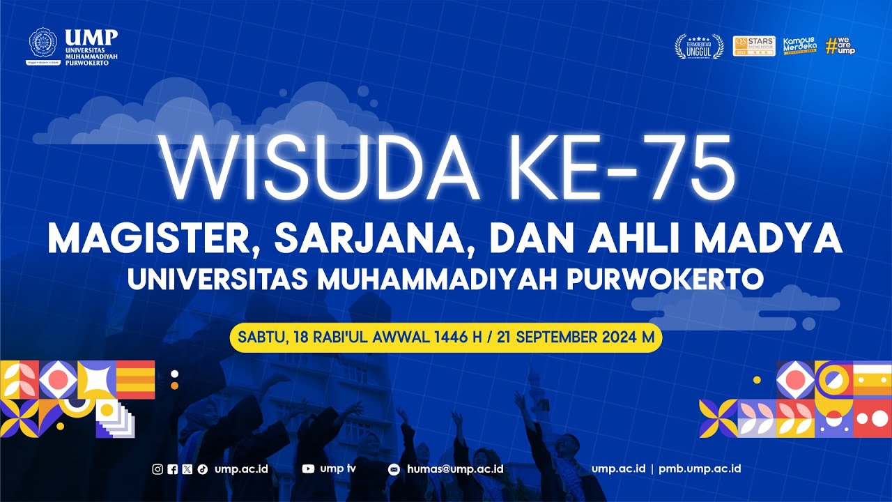 [LIVE] WISUDA UMP KE 75