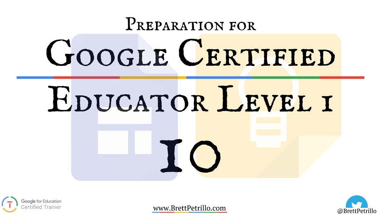 Google Certified Educator Prep Session 10: Sites and Keep