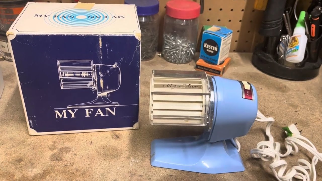 Vintage “My Fan” Desk Fan (Japan)
