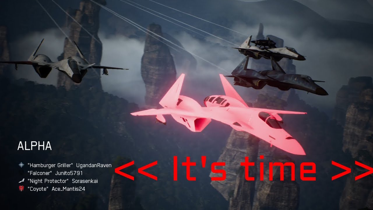 That's what V2 is for | Ace Combat 7 Multiplayer ft. Squadron of ADFX-01 Morgans