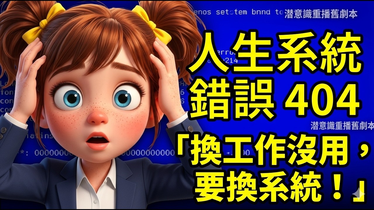 這輩子過得太廢？因為你一直在跑「盜版的人生程式」    #人生劇本 #潛意識 #改運