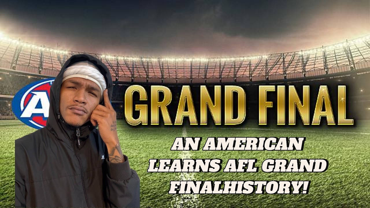 An American learning the grand final history of the AFL!!!