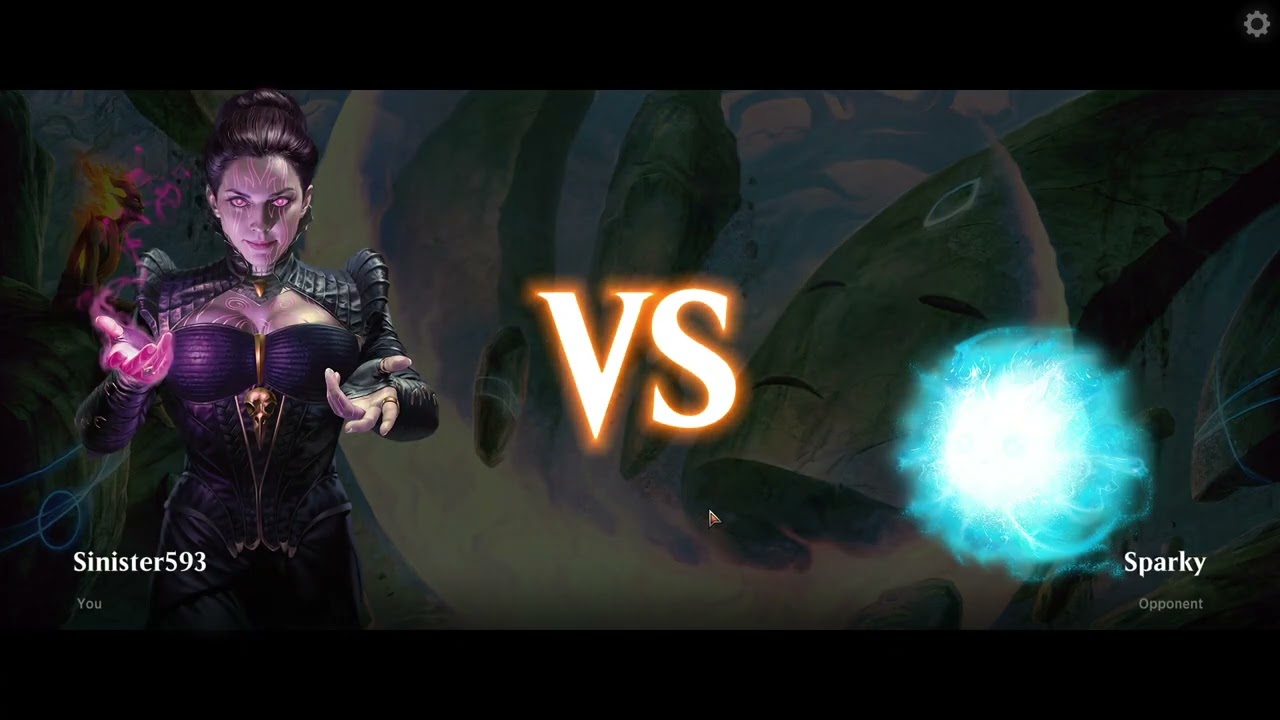 Magic Arena Play against Sparky testing some Combos