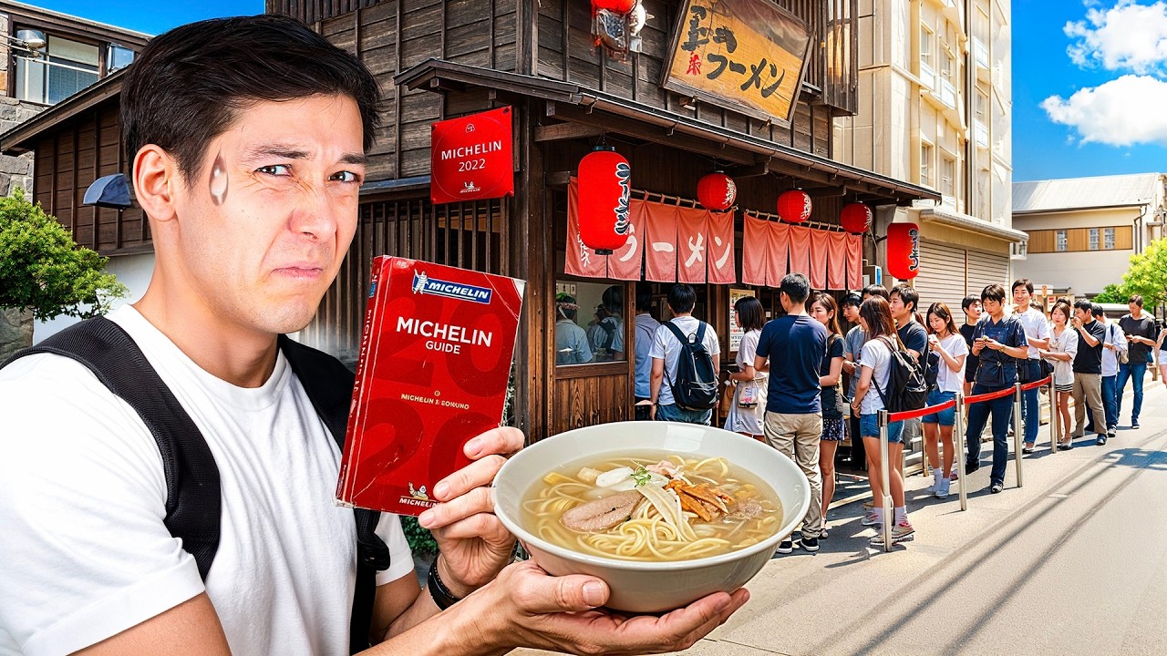 Je teste les restaurants MICHELIN à Tokyo (la roulette russe🔫)
