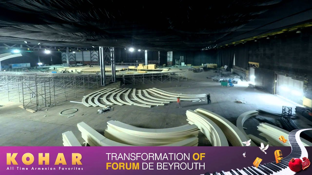 Forum De Beyrouth Transforms into KOHAR Concert Hall