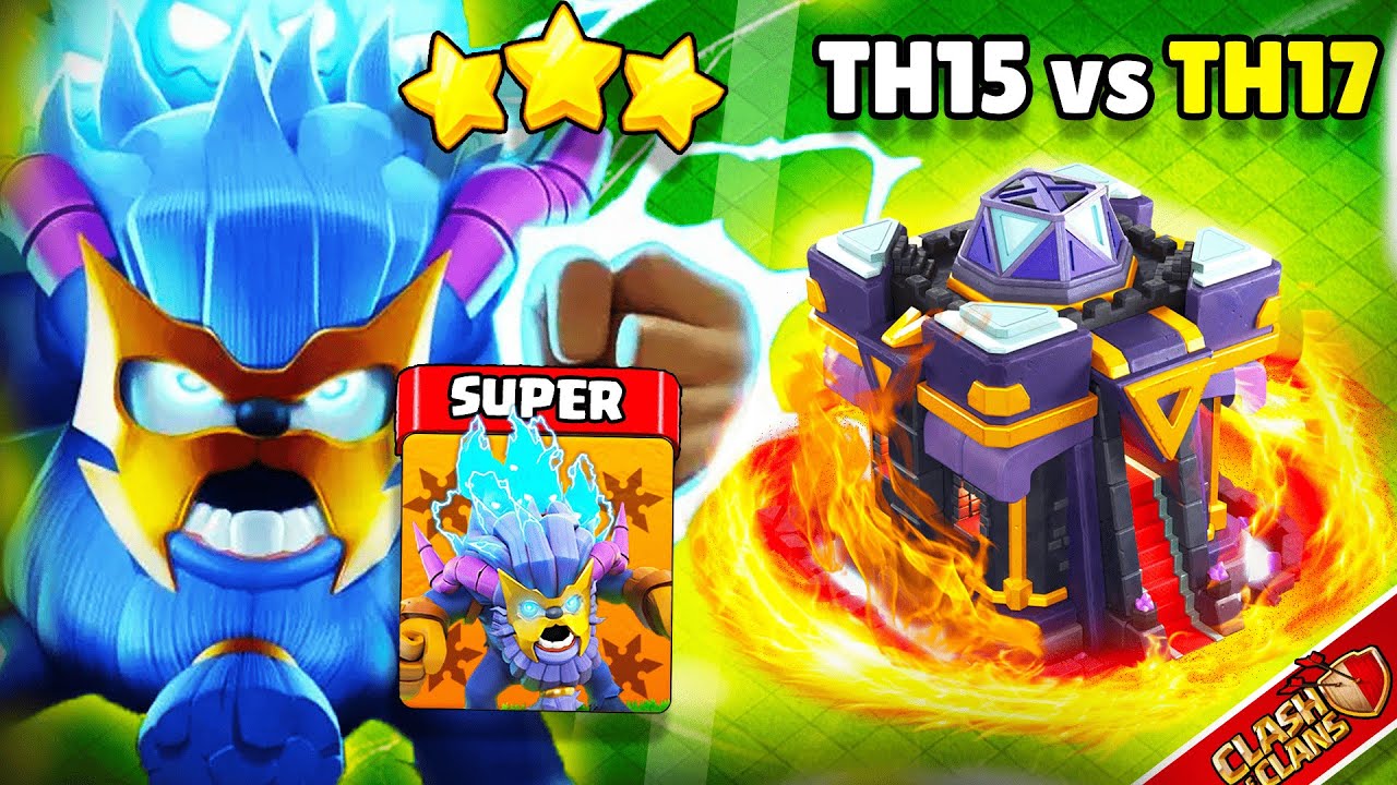 Стратегия атаки Super Yeti Th15 (Clash of Clans)