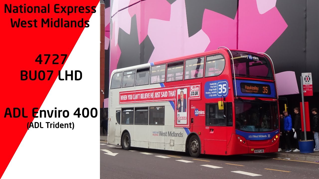 NXWM 4727 BU07 LHD ADL Enviro 400 ZF