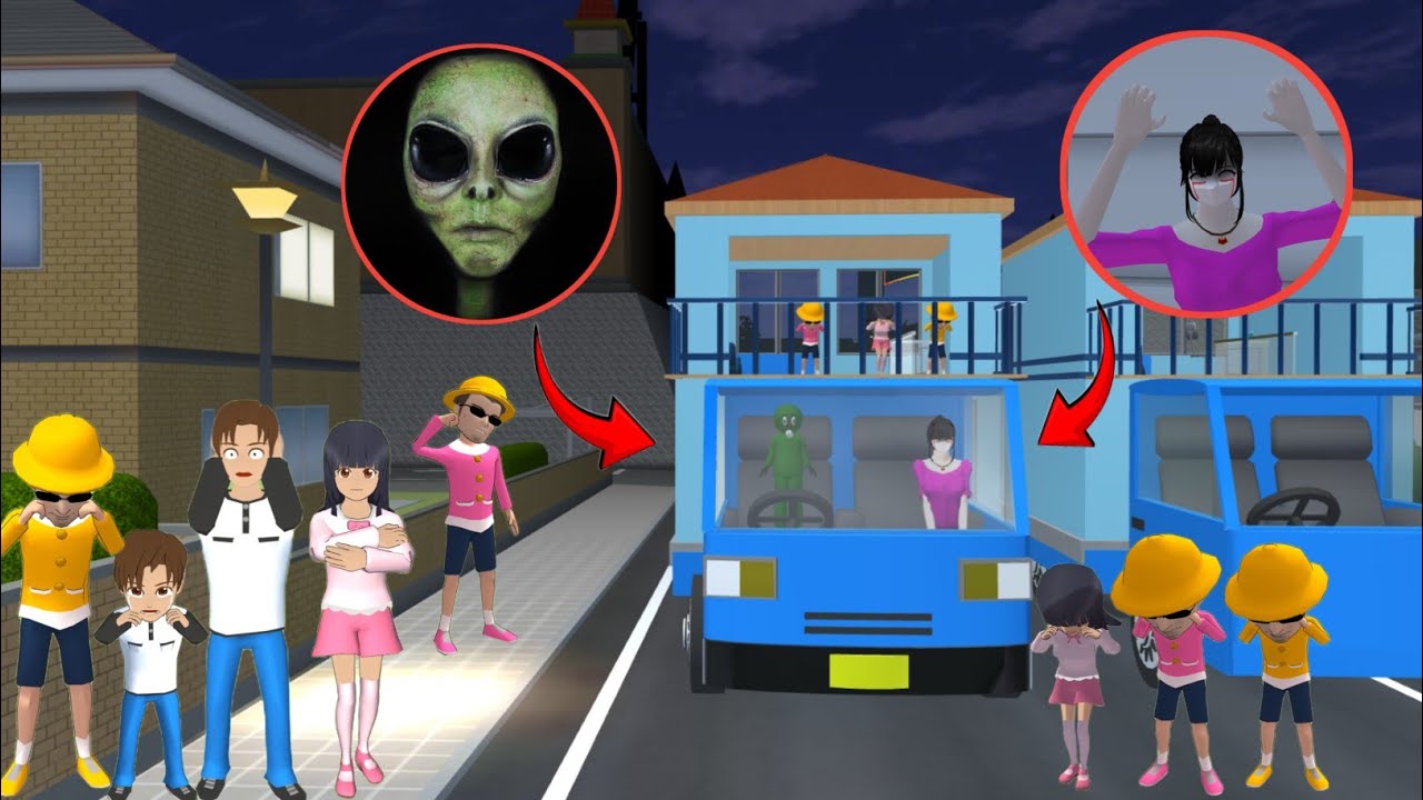 Cecep Mini Di Culik Alien Dan Hantu Palsu Yuta Mio Mungul Marah Sakura School Simulator