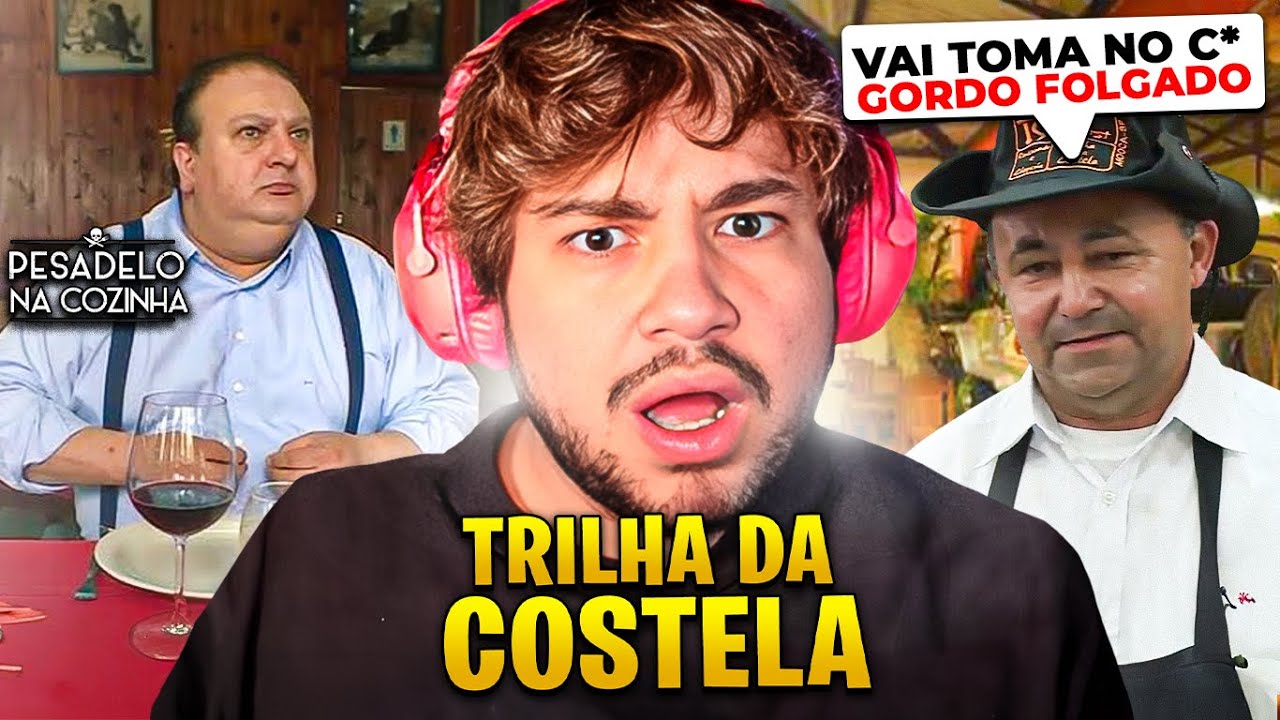 O JACQUIN FOI XINGADO NESSE RESTAURANTE! 😨 - React (Pesadelo na Cozinha)