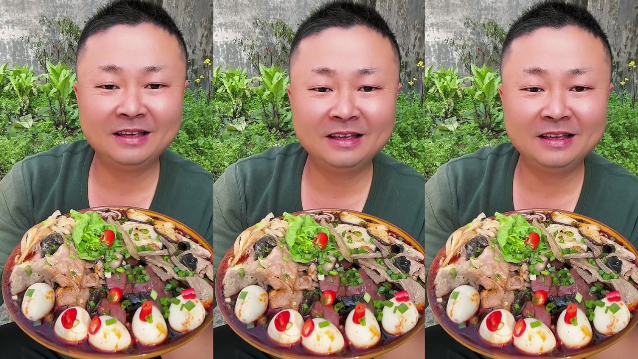 Eating with Axing – Spicy Beef Noodles | Really Delicious Eating Show🍜🌶️🥩