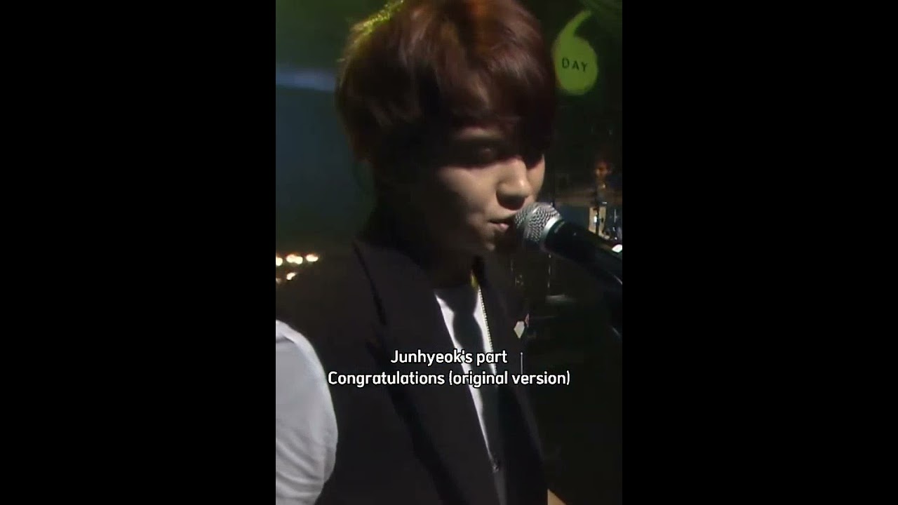day6 congratulations original version
