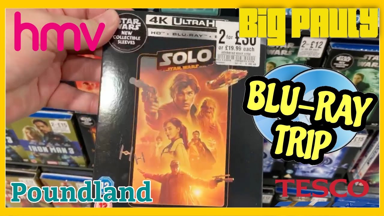 Blu-ray / DVD Hunting with Big Pauly (24/08/2020) Star Wars Galore and a Facebook Unboxing