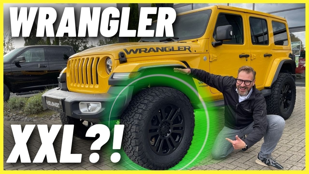 Jeep Wrangler Umbau XXL? | 36,5 Zoll Räder | Hella Yella | Haarlammert