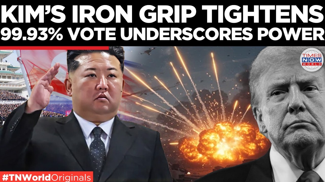 KIM CONSOLIDATES ABSOLUTE POWER: 99.93% mandate sends chilling signal to US amid war tensions