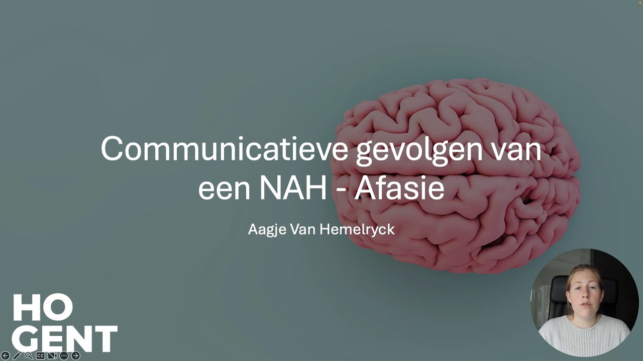 Communicatieve gevolgen van een NAH - Afasie