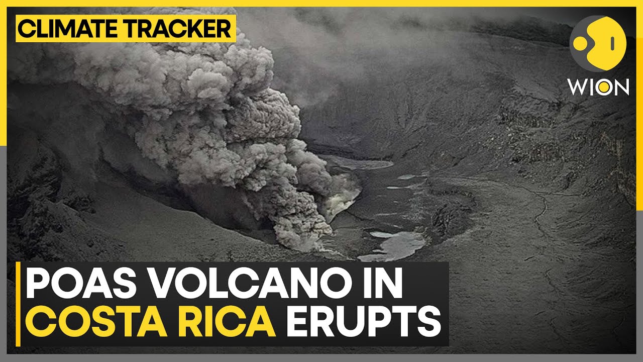 Po&aacute;s Volcano Eruption Blankets Costa Rica&rsquo;s Central Valley in Ash | WION Climate Tracker
