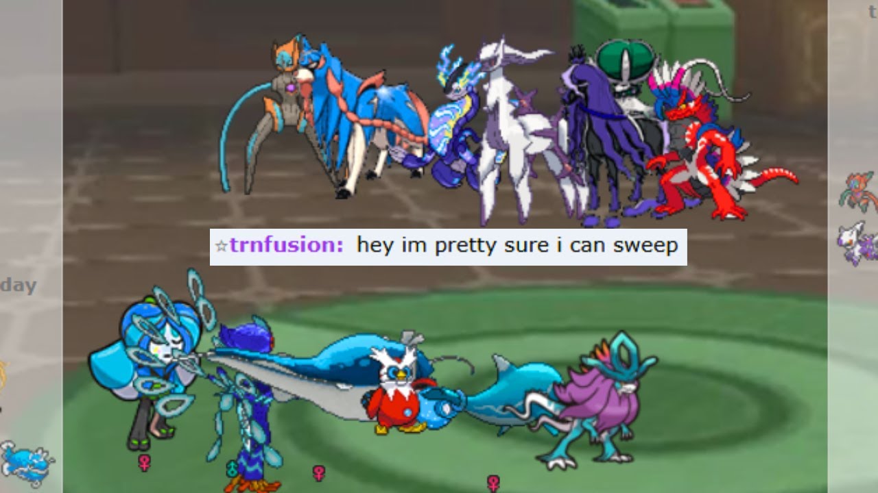 NOOB MIRAIDON SPAMMER COULDNT EVEN BEAT MONO WATER ON POKEMON SHOWDOWN!!