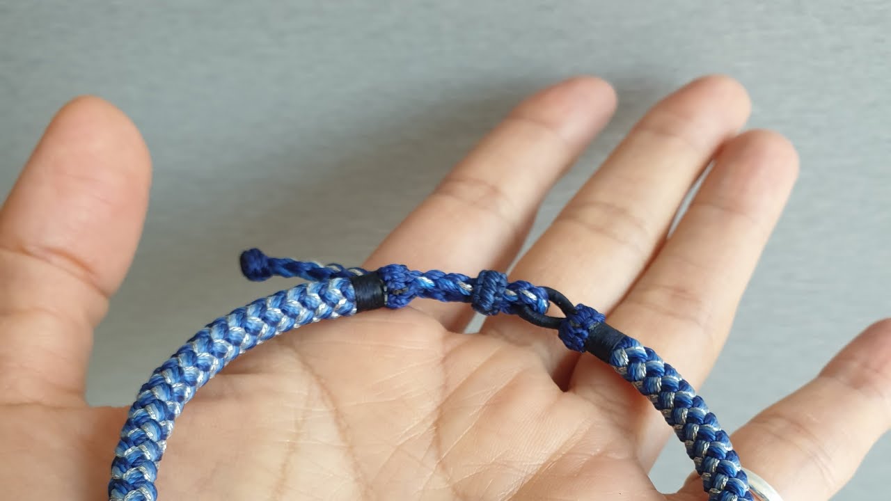 龍鱗手環盤編（下）/  Kumihimo Bracelet 2