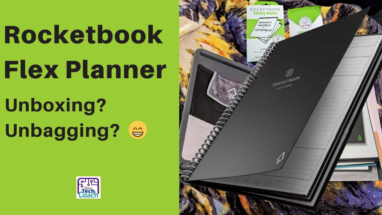 Unboxing the Rocketbook Flex Planner