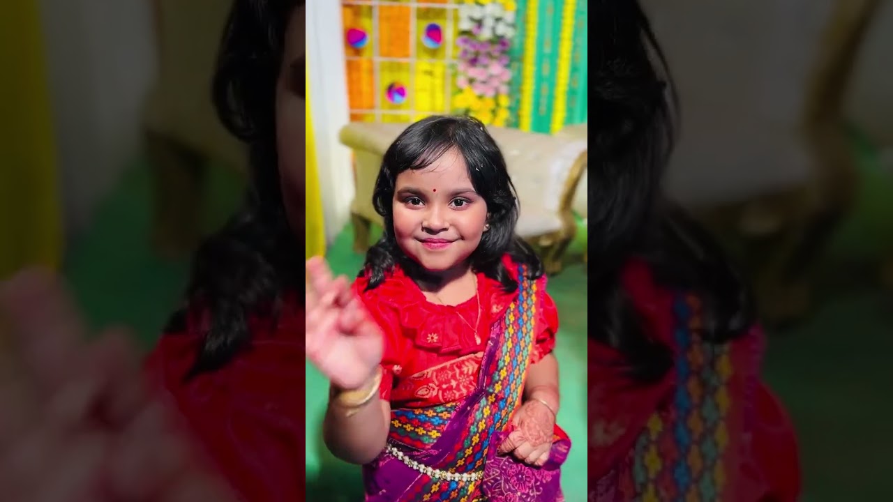 গাঁয়ে হলুদের দ্বিতীয় পর্বে নাচানাচি হলো সেই রকম🥰🤗