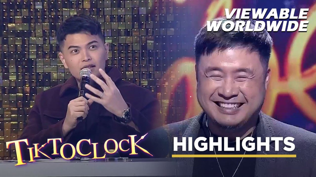 TiktoClock: Daryl Ong at Lucky Robles, nagka-REUNION sa ‘Tanghalan Ng Kampeon!’