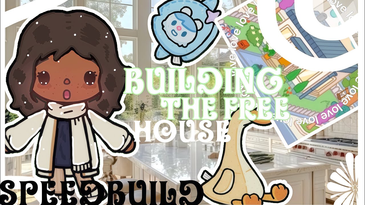 BUILDING the first FREE house!🏡⭐️🫧 copy if you like no creds needed!!👋
