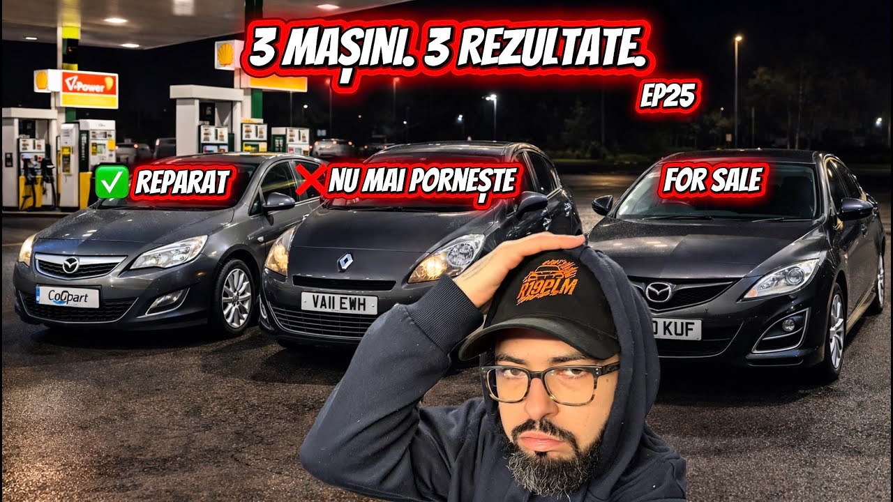 EP25.3 MAȘINI. 3 REZULTATE. CE A IEȘIT PÂNĂ LA URMĂ? + Q&A