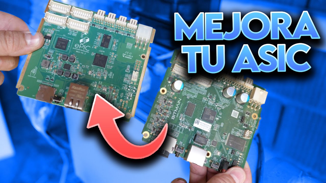 🔥Aumenta el RENDIMIENTO de tu ASIC.💲 ¡ACTUALIZA la Control Board!. ePIC UMC⚡