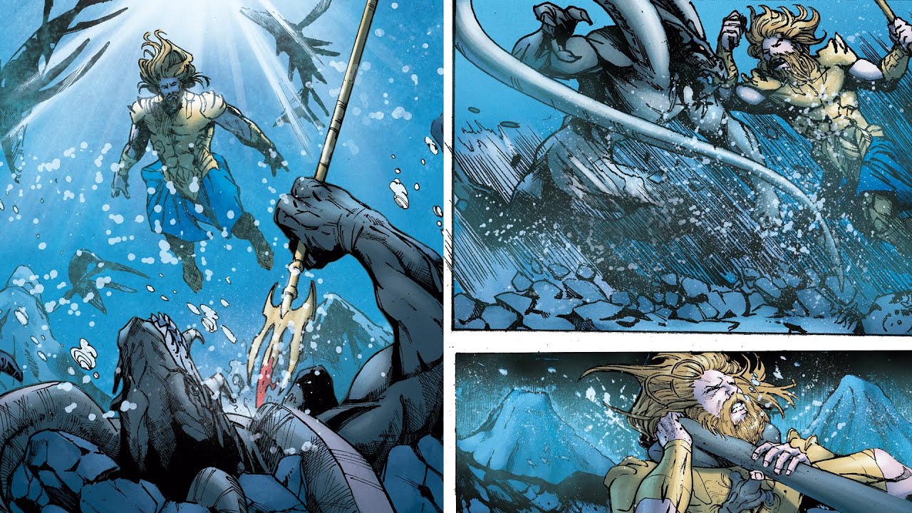 La derrota de Poseidón - Typhon: La pesadilla de los dioses -Parte 1- Mitología griega en los cómics