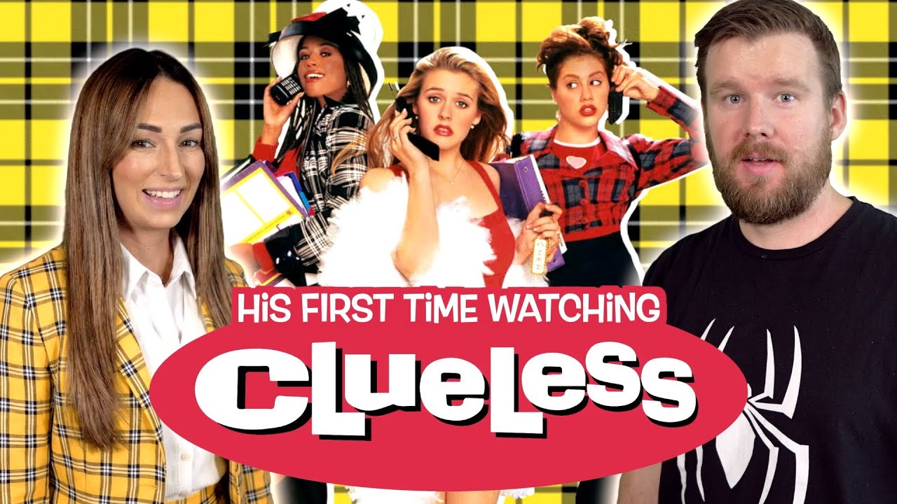 My Husband REACTS to CLUELESS (1995) for the FIRST Time