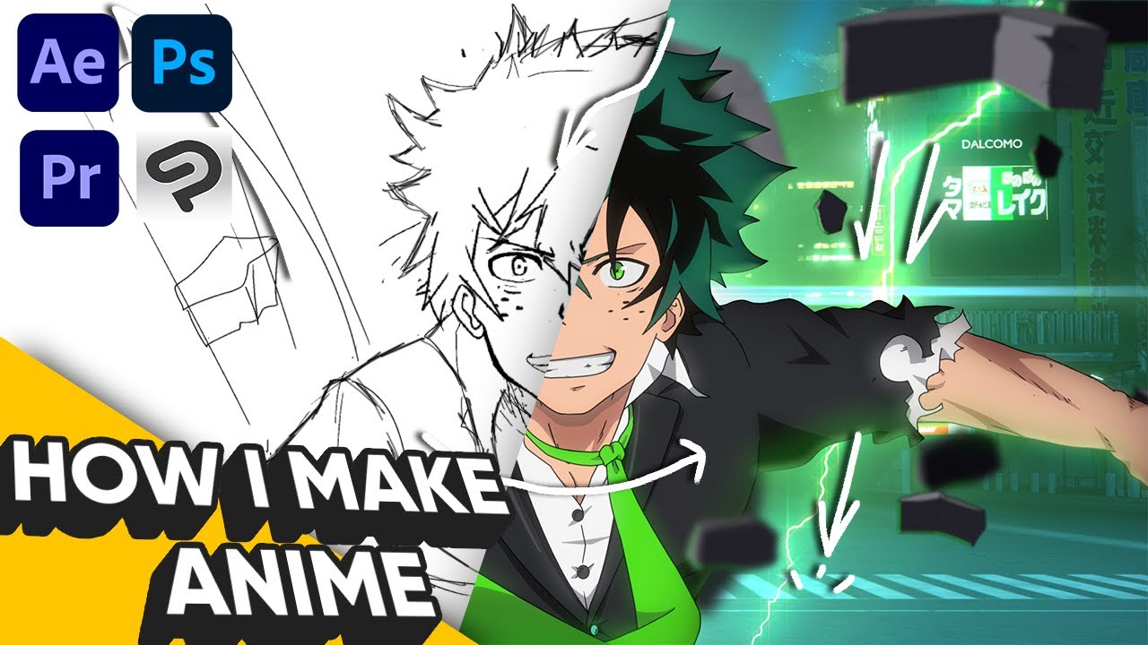 How I Make Anime Animations