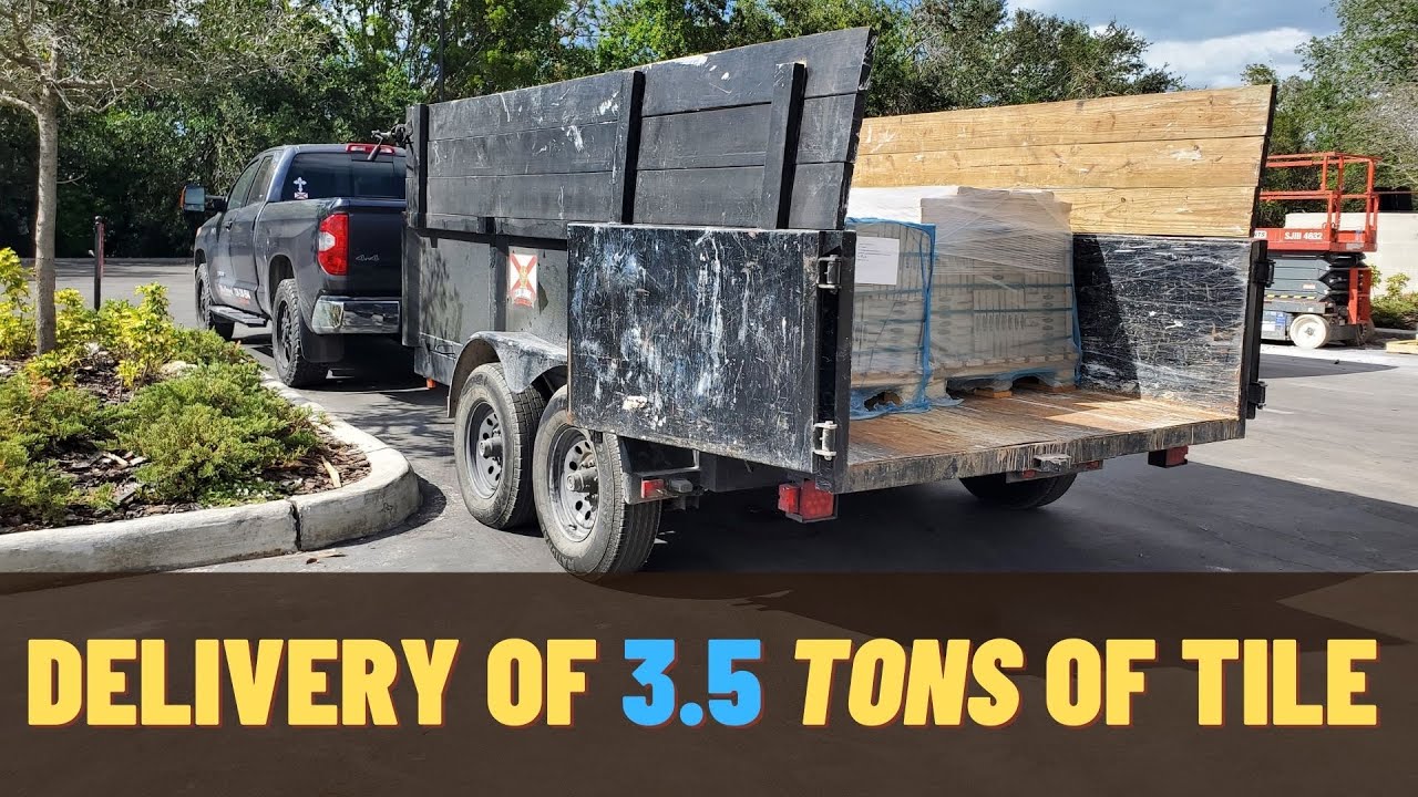 Delivering 3.5 Tons of Tile to a Repeat Customer