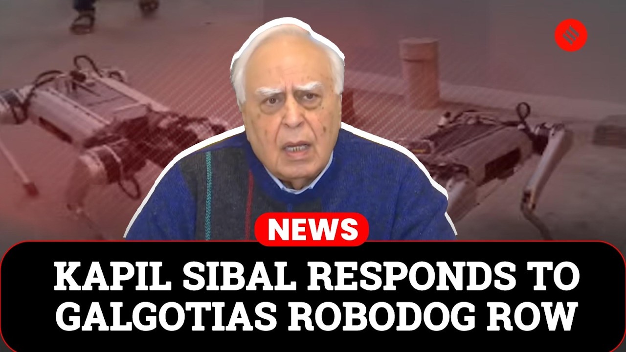 Kapil Sibal Addresses Press Conference on AI Summit, Galgotias University Controversy