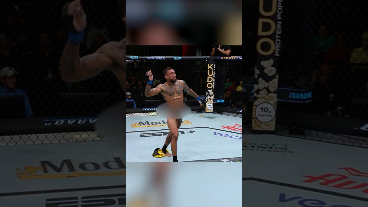 GET UP AND DO SOMETHIN' 😳 #ufc