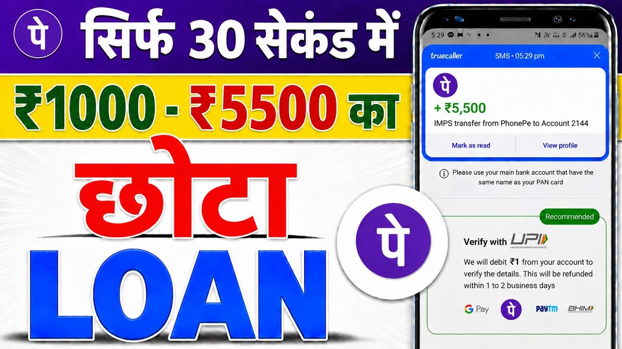₹500 Se ₹5000 Tak Loan | ₹5000 Loan Kaise Le 2026 | Instant ₹5000 Loan Online Apply | Best Loan App