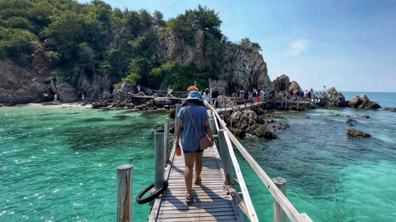 🇹🇭 Koh Kham Day Trip, the Most Beautiful Underwater Park in Thailand - Walking Tour 4K