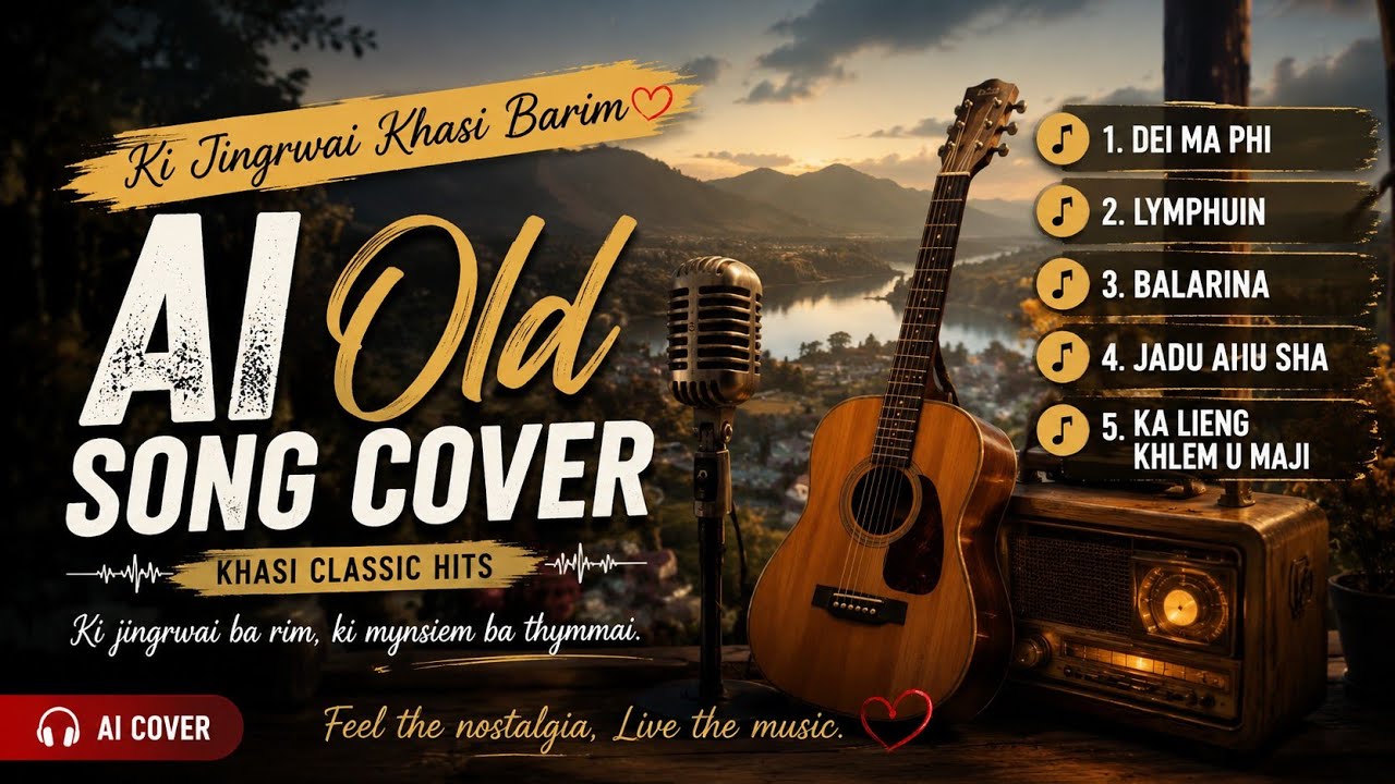 Ki Jingrwai Khasi Barim AI Cover | Dei Ma Phi  | Balarina | Jadu Aiu Sha | Ka Lieng Khlem U Maji