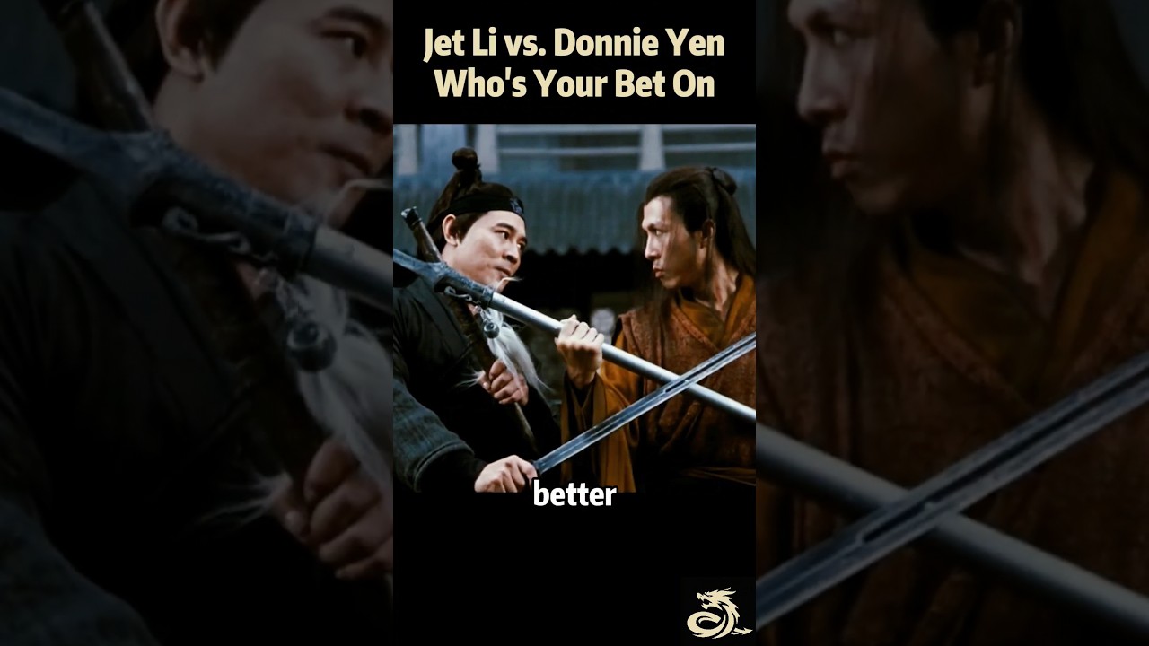 🐲Jet Li kontra Donnie Yen. Na kogo stawiasz? #kungfu #sztuki walki #walka