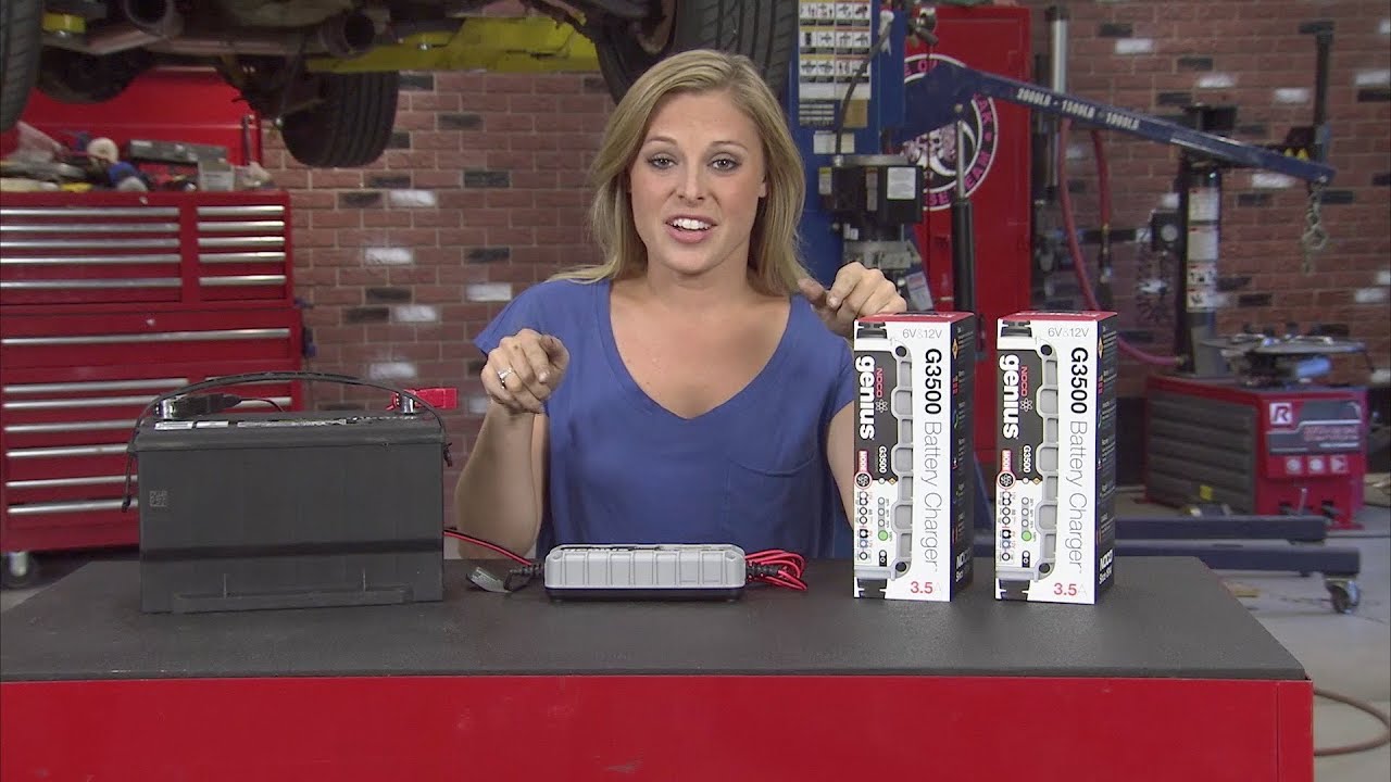 All Girls Garage: Charging Your Battery - NOCO Genius&reg; G3500 Battery Charger