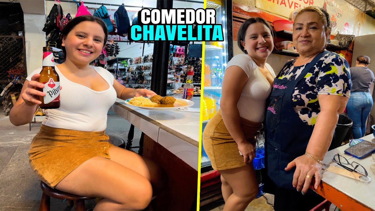 Almorzando En El MERCADO Mas ANTIGUO De SONSONATE *Comedor La Chavelita*
