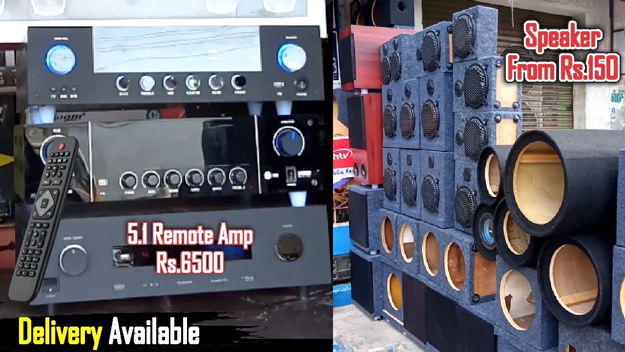 5.1 Full Remote Control Amplifier Just Rs.6500 | Dreamer Paul Vlog