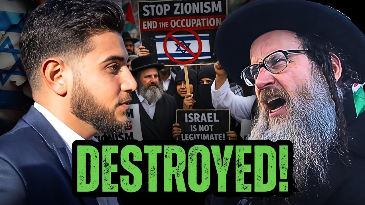 Anti-Zionist Jew Defends Hamas & Gets DISMANTLED Instantly!