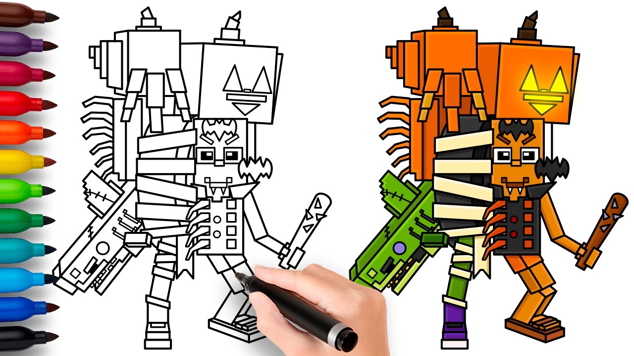 HOW TO DRAW LA SPOOKY GRANDE | Steal a Brainrot (Roblox) - Easy Step by Step Drawing