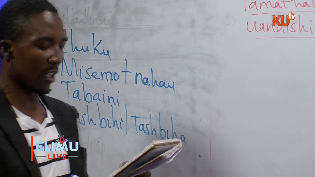 KISWAHILI, DARASA LA 8. MADA : TAMATHALI ZA USEMI KATIKA UANDISHI WA INSHA. MW. CLIFTON OMULIMI.