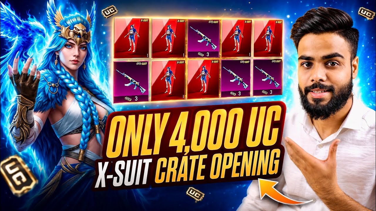 New BGMI Druvaen X-Suit Opening 🔥 Got Everything in Just 4,000 UC!
